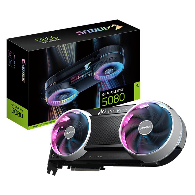 Gigabyte GeForce RTX 5080 INFINITY OC 16GB GDDR7 Graphics Card